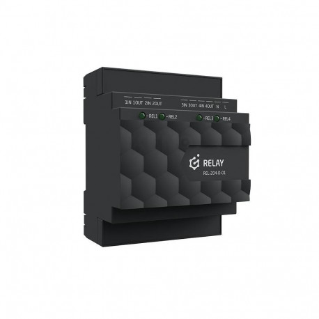 GRENTON RELAY OUTPUT MODULE (4 OUTPUT) GRENTON / DIN RAIL MOUNTING / TF-BUS
