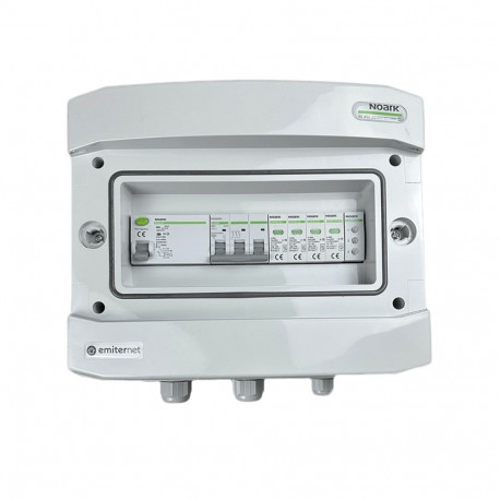 EMITTER hermeetiline AC IP65 kinnitusega lülitusseade ülepinge kaitse AC Noark tüüp 2 16A 3-F RCD tü