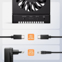ADSA-M2C22 USB-C 2xNVMe /SATA M.2 20Gbps cooler