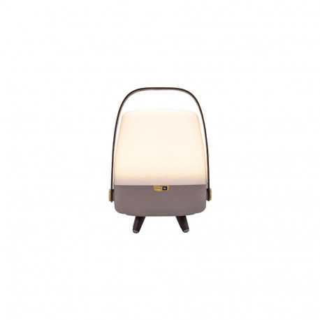 Kooduu Lite-up PLAY Mini Mono portable speaker Beige, White, Wood 8 W