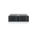 Icy Dock MB326SP-B disk array 0 TB Rack (1U) Black