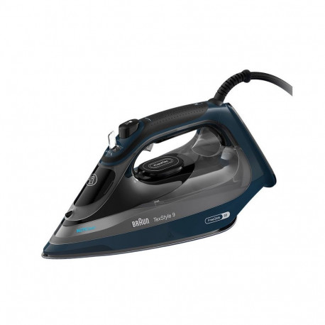 Braun TexStyle 9 0127409002 iron Steam iron EloxalPlus soleplate 3200 W Dark Blue