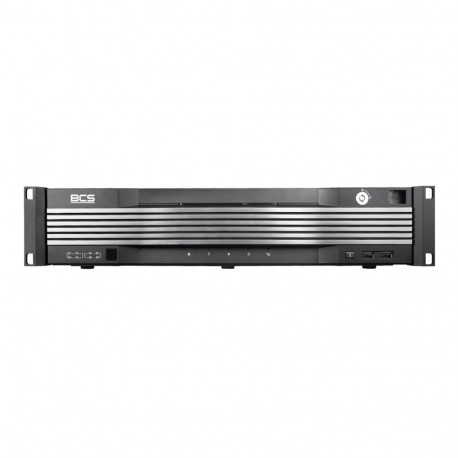 BCS BCS-U-NVR6408R-A-4K(2X12TB) 2U Black