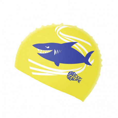 Silicone swimming cap BECO SEALIFE 73942 2 yellow, kids