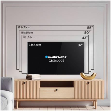 Blaupunkt 43" QBG6000S UHD GoogleTV