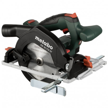 KS akuga ketassaag 18 LTX 57 (601857840) 18Volt ilma akuta ja laadijata metaBOXis, roheline/must