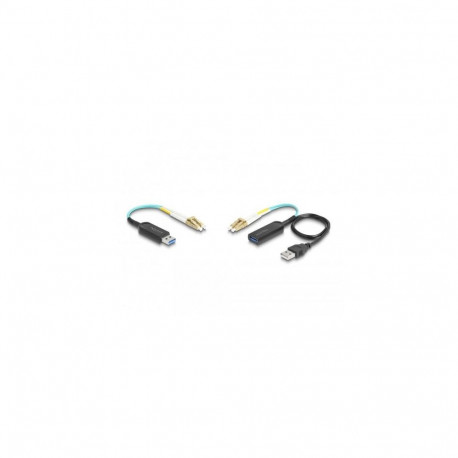 DeLOCK USB 10 Gbps Type-A Extender Set over LC Duplex cable