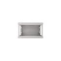 Extralink Rackmount cabinet 6U 600x600 Gray wall mounted