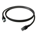"EASYLAN FlexBoot Patchkabel Kat.6A S/FTP schwarz 3m"