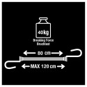 "Lock Gummispannseil Clip Hook 3205EURDAT"