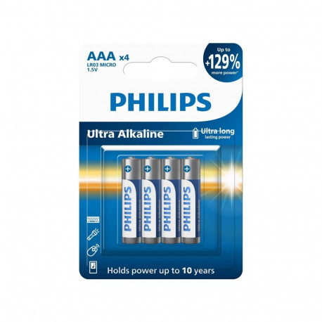 "Philips Ultra Alkaline AAA Batterie"