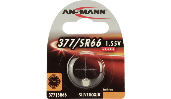 "Ansmann 377 Silveroxid SR66"