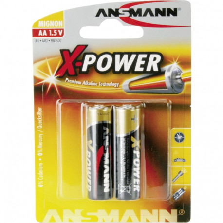 "Ansmann Alkaline Mignon AA LR 6 X-Power"