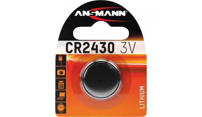 Ansmann nupp-patarei CR 2430