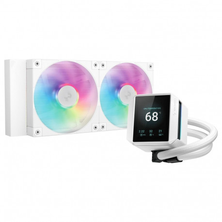 DeepCool vedeljahuti MYSTIQUE 240 ARGB, valge