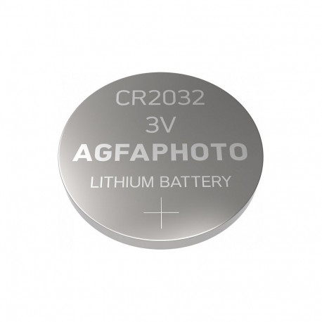 "AgfaPhoto Batterie Knopfzelle CR2032 3V Extreme Lithium 5St."