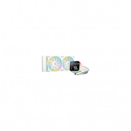 K Cooler veejahuti LQ240 Deepcool, valge