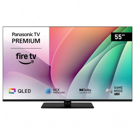 "139,7cm/55"" (3840x2160) Panasonic TV-55W80A 16:9 4K QLED Fire TV HDR Game Mode"