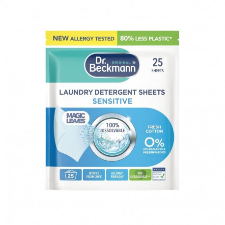 LAUNDRY SHEETS DR.BECKMANN SENS. 25PCS