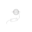 RECESSED LED LIGHT FRAMELESS 10W ROUND