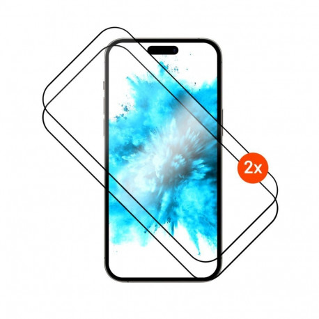 fixed Screen protector | Apple | iPhone Air | Tempered glass | Black | Full Cover 2.5D