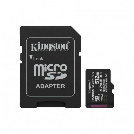 Kingston 512GB Canvas Select Plus microSDXC U3 V30 UHS-I SDCS3/512GB