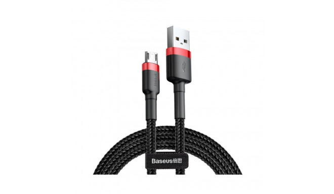 USB Cable - Baseus Cafule 1.5a 2m, Red/black