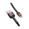 USB Cable - Baseus Cafule 1.5a 2m, Red/black