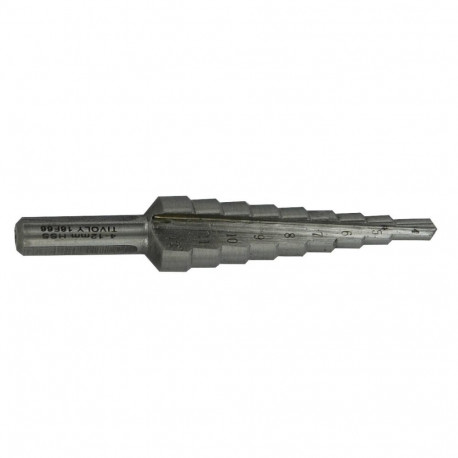 Astmeline puur HSS, Ø4-12 mm. Aste 1 mm. Laastusoon sirge. Haljas. T-Line