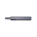 Hexagonal bits 6x75mm 5 pcs 10mm drive
