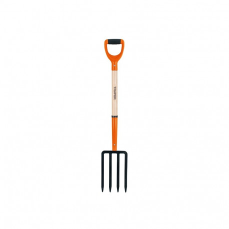 Truper spading fork, 98cm, 4 steel tines