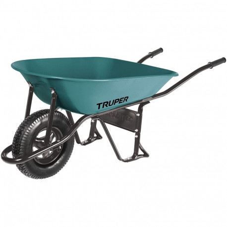 Wheelbarrow with metal tray 75L Truper® (3pcs)