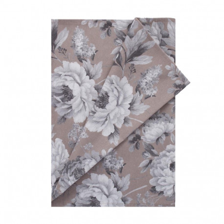 Linik ZHAO 43x150cm, hallid roosid, 50% polüester, 50% puuvill, kangas 037