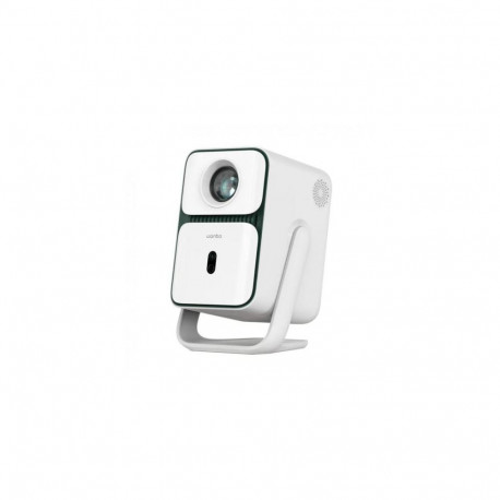 Wanbo Projector T2 Ultra Portable Full HD 1080P, Android TV 11 with 120 degree Gimbal Mount, White E