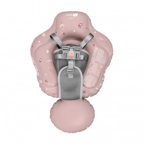 SIPO Inflatable Swim Ring for Babies and Toddlers 6–36m 11–18kg Pink SWM101TR