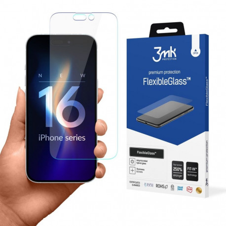 Kaitsekile FlexibleGlass, Apple iPhone 16 Pro Max, 3mk