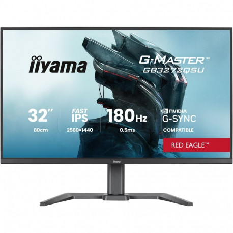Iiyama arvutimonitor G-MASTER GB3272QSU-B1 80cm (31.5") 2560 x 1440 Quad HD LED, must