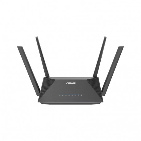 ASUS juhtmevaba ruuter RT-AX52 AX1800 AiMesh Gigabit Ethernet kaheribaline (2.4GHz / 5GHz), must