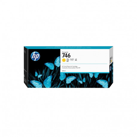 HP 746 300-ml Yellow DesignJet Ink Cartridge