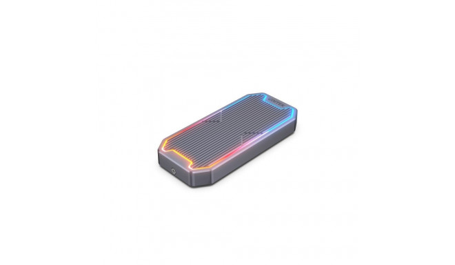 UNITEK SolidForce Spectrum SSD enclosure Grey M.2