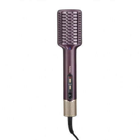 BaByliss Air Power AS6400E hair styling tool Straightening brush Airflow Maroon 900 W 2.5 m