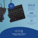 R-Go Tools Ergonomic keyboard R-Go Split Break v2 with break software, ergonomic split keyboard, QWE
