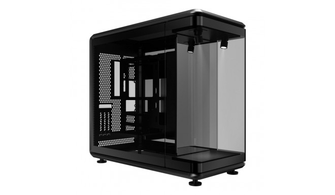Cooler Master MasterFrame 360 PANORAMA Full Tower Black, Transparent