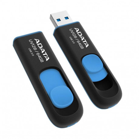 ADATA | UV128 | 64 GB | USB Type-A | Black/Blue