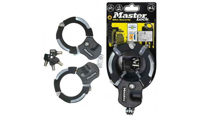 MASTER LOCK Street Cuff Slot Black, Silver 360 mm Ring lock