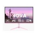 Arozzi Nova 24-tolline IPS 16:9 200 Hz 1 ms 1920 x 1080 pixels 300 cd/m² 1 HDMI roosa