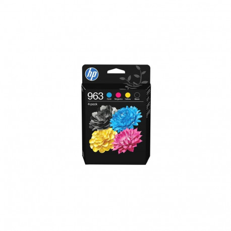 HP 963 4-pack Black/Cyan/Magenta/Yellow Original Ink Cartridges