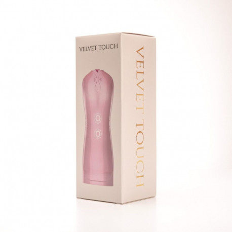 Masturbaator vibratsiooniga vagiina cyberskin USB-laetav, roosa