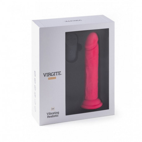 REALISTIC vibraator R15 16.5CM W/, roosa