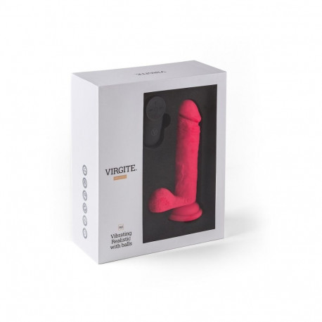 REALISTIC vibraator R12 14.4cm, roosa